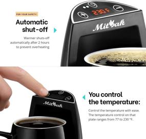 img 2 attached to ☕ MITBAK Innovative Coffee Mug Warmer Bundle: 16-Ounce Ceramic Mug & Lid Included - Keep Beverages Hot for Hours!