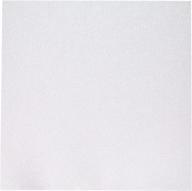белая американская глиттерная картонка, 12x12 дюймов, 15 листов в упаковке логотип