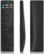 📱 enhanced xrt136 remote control for vizio smart tv d24f-f1 d32ff1 d43f-f1 e55u-d0 e55ud2 e55-d0 e55e1 m65-d0 m65e0 p65-e1 p75c1 p75e1 m70-e3 m75e1 featuring hulu, netflix, xumo, iheart, vudu, crackle apps logo