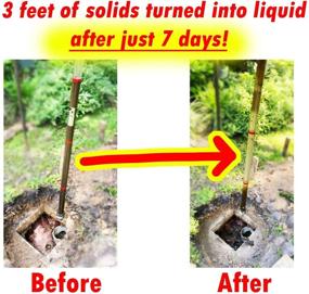 img 2 attached to 💪 Powerful Septic System Treatment - Eliminates Organic Solids in Tank & Field Lines, Eradicates Odors, No Pumping Required, 6-Month Treatment, Safe for All Systems