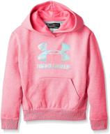 🔥 stay warm and stylish with the under armour girls threadborne fleece hoodie logo