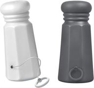 🧂 authentic fred movers & shakers salt and pepper shakers: spicing up your dining experience! logo