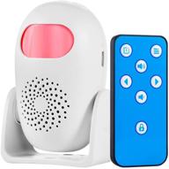wireless infrared motion sensor alarm - towode 100db - 24 chimes - 4 volume levels - remote control - home security system pir indoor motion detector alert for home shop store logo