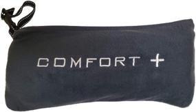 img 4 attached to 🧳 Comfort Plus 3-in-1 Premium Travel Blanket (Charcoal): Maximum Comfort for Your Travel Needs!