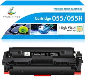 img 4 attached to 🖨️ TRUE IMAGE Compatible Toner Cartridge for Canon 055H/055: High-Quality Replacement for MF743Cdw, MF741Cdw, MF746Cdw Series Printer (1-Pack, Black)