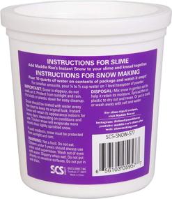img 3 attached to Maddie Rae's Instant Snow XL Pack - 5 Gallons of Artificial Snow Powder for Cloud Slime - Premium Quality, Made in USA by Snowonder - Non-Toxic and Safe