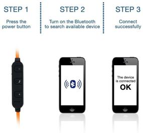 img 1 attached to High-Performance Wireless Bluetooth Sports Earbuds Headphones by Emerson with Universal Mic, Remote, and Tangle-Free Cable - ER106001