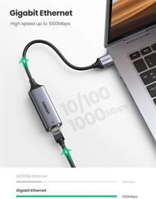 img 3 attached to 🔌 UGREEN USB Ethernet Adapter: Fast Gigabit RJ45 LAN Converter for Nintendo Switch, MacBook, Surface Pro, and More