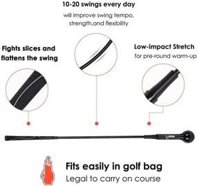 img 3 attached to 🏌️ Improve Your Golf Swing with the Golf Swing Trainer Aid - Enhance Tempo, Strength, and Flexibility!