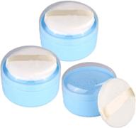 bekith 3 pack after-bath baby powder puff kit - hassle-free powder dispensing with puffs and sifter logo