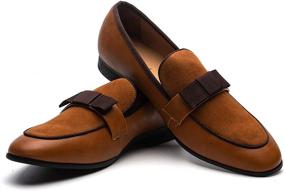 img 4 attached to 👞 Black JITAI Loafers: Optimized for Moccasin Driving