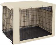 🐶 protective crate cover for hicaptain double door dog crate (fits multiple sizes) logo