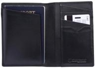 🔒 ultimate privacy: silent pocket blocking leather passport travel accessories logo