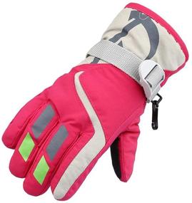 img 2 attached to 🧤 Winter-Ready Waterproof Gloves: A Must-Have Fleece Boys' Accessory for Ultimate Protection