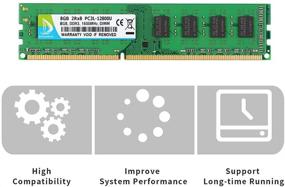 img 1 attached to DUOMEIQI оперативная память Ddr3 16Гб (2X8ГБ) 1600МГц Dimm Pc3-12800 Pc3-12800U Ddr3L Ddr3 1600 МГц тип оперативной памяти Ram Pc3 Pc3L 12800 12800U Ddr3L-1600 16Гб ОЗУ Udimm 2Rx8 1