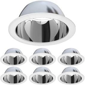 img 4 attached to 💡 Aluminum Reflector Incandescent Lighting with Recessed Design