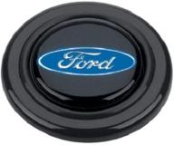 upgrade your ford steering wheel with grant 5665 signature series horn button in ford blue oval logo