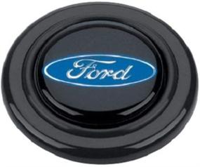 img 1 attached to Upgrade Your Ford Steering Wheel with Grant 5665 Signature Series Horn Button in Ford Blue Oval