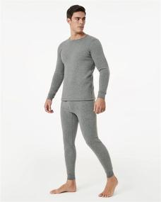 img 3 attached to 🌡️ LAPASA Thermal Underwear Set for Men - Extreme Cold Weather Long Johns Top & Bottom (Thermoflux Fusion M63)