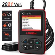 🚗 launch creader v+: advanced car diagnostic tool with obd2 scanner, obdii code reader, and leak detection function logo