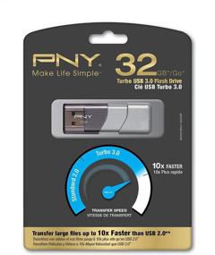 img 2 attached to PNY 32GB Элитный Турбированный USB 3.0 Флеш-накопитель (пять штук) - модель P-FD32GTBOP-GE, комплект с (2) подвесками Everything But Stromboli.