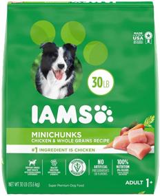 img 4 attached to IAMS Minichunks Chicken Flavored Adult Dry Dog Food: Premium Nutrition for Your Furry Friend
