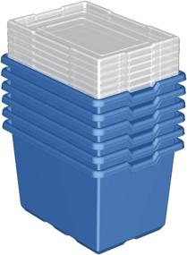 img 1 attached to Синие ящики для хранения LEGO Education