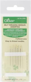 img 2 attached to 🍀 CLOVER Silver Self-Threading Needles