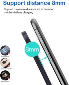 img 1 attached to XINHAI 2-in-1 Aluminum Alloy Phone Wireless Charger Stand & Charging Station Compatible with iWatch Holder Series 4/3/2/1 and iPhone 11/11 Pro/11 Pro Max/X/Xs/Xs MAX/8 Plus/8