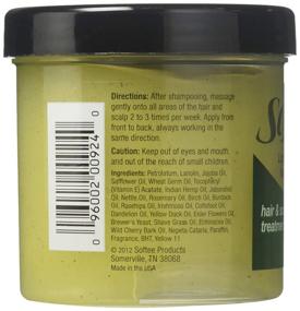 img 1 attached to 💆 Revitalizing Hair & Scalp Treatment: Softee Indian Hemp, 5 Ounce