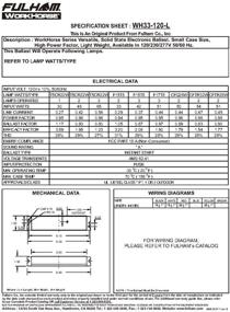 img 2 attached to Фулхэм Lighting Workhorse Adaptible WH33 120 C