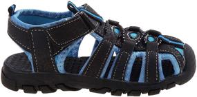 img 2 attached to 👞 Rugged Bear Boys' Closed Toe Sports Sandals for Toddlers, Little Kids, and Big Kids - Durable and Stylish Footwear