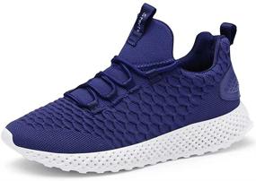 img 4 attached to 👟 Lancrop Women's Lightweight Running Shoes - Slip-on Athleisure Sneakers for Walking & Fitness