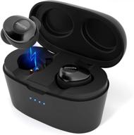 philips true wireless earbuds: in-ear headphones with bluetooth 5.0, charging case and noise cancelling mic logo