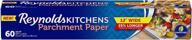 📄 reynolds kitchens parchment paper roll - superior quality, 60 square feet logo