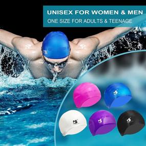 img 1 attached to Protection Silicone Swimming Waterproof Flexible
