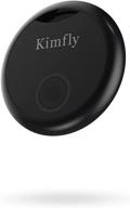 🔍 черный kimfly smart tracker: bluetooth ключ-поисковик, локатор кошелька и телефонный трекер с приложением для телефонов android/ios логотип