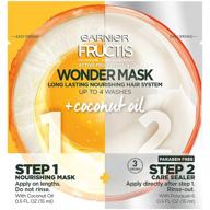 garnier fructis wonder mask treatment, coconut coconut, 1 fluid ounce - enhanced seo logo