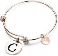 maofaed initial bracelet personalized jewelry logo
