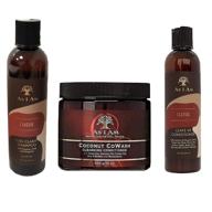 as i am curl clarity shampoo & leave-in conditioner set, 8oz + coconut cowash cleansing conditioner, 16oz logo