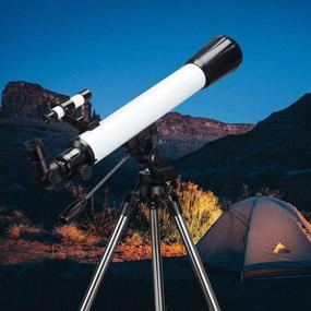 img 1 attached to 🔭 Explore the Cosmos with the 700x70mm AZ Astronomical Refractor Telescope - Perfect for Astrophotography with Smartphone Adapter