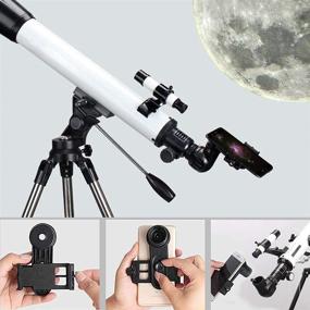 img 2 attached to 🔭 Explore the Cosmos with the 700x70mm AZ Astronomical Refractor Telescope - Perfect for Astrophotography with Smartphone Adapter