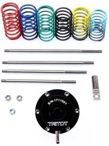 img 4 attached to 🏎️ Enhance Turbo Performance with TRITDT Universal Billet Adjustable Wastegate Actuator: 6 Spring 4 Rod Offer