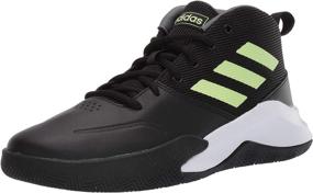 img 4 attached to 👟 Adidas Unisex OwnTheGame Basketball Shoes for Little Girls: Comfy & Stylish Footwear
