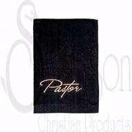 swanson christian supply towel pastor black lettering logo