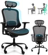 🪑 ergousit ergonomic mesh office chair: adjustable height, backrest, and lumbar support for enhanced comfort and performance логотип