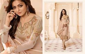 img 2 attached to Delisa Indian Pakistani Fashion MEDIUM 40 Women's Clothing and Dresses