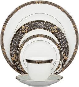 img 4 attached to Lenox Unisex Vintage Jewel Dinnerware: Timeless Elegance for Every Table Setting