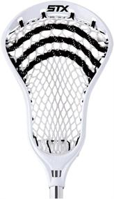 img 1 attached to 🥍 STX Youth Lacrosse Stallion 50 Complete Stick, Platinum/White, 39-Inch