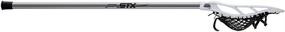 img 2 attached to 🥍 STX Youth Lacrosse Stallion 50 Complete Stick, Platinum/White, 39-Inch